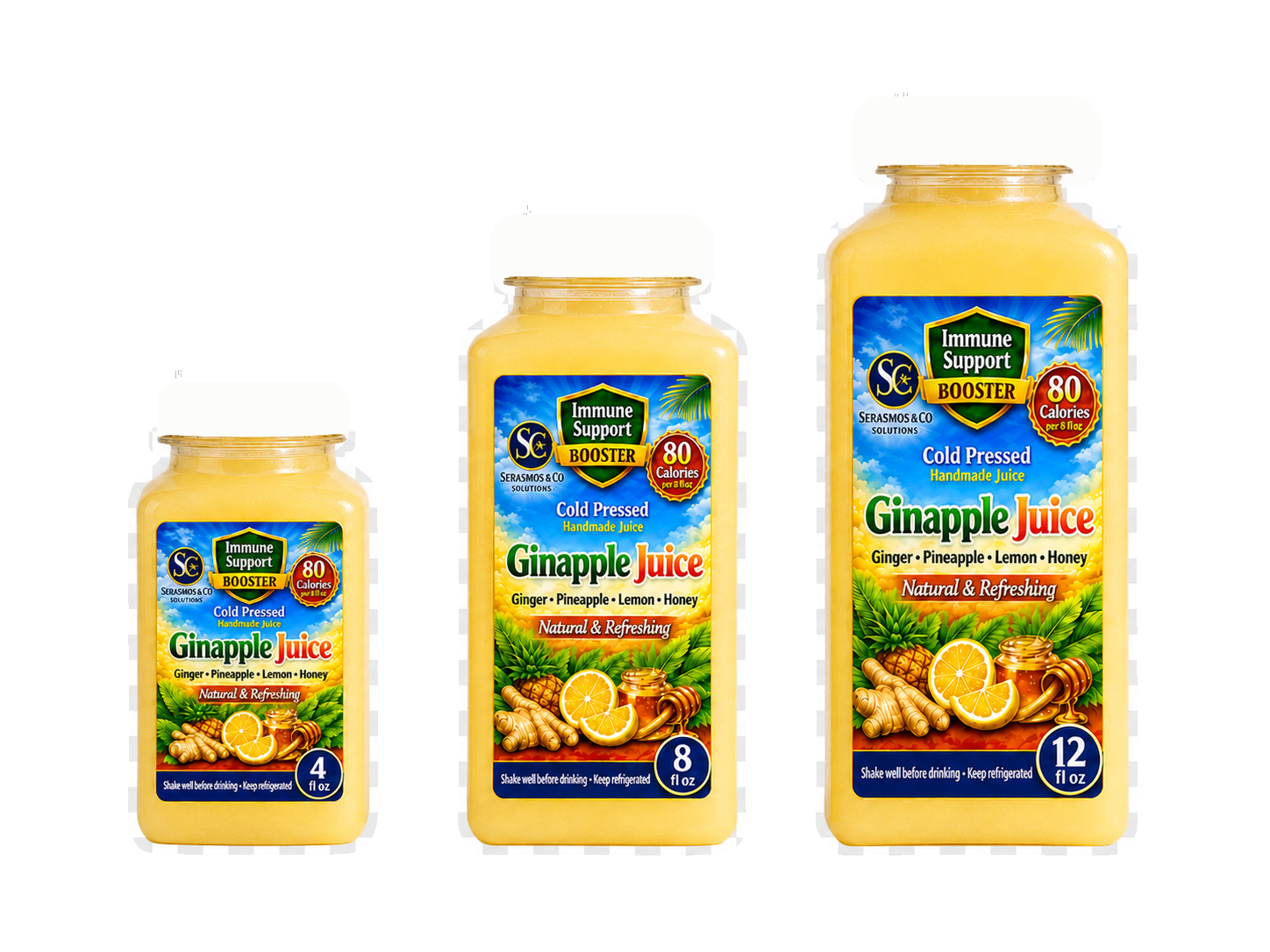 Ginapple Juice transparent product image