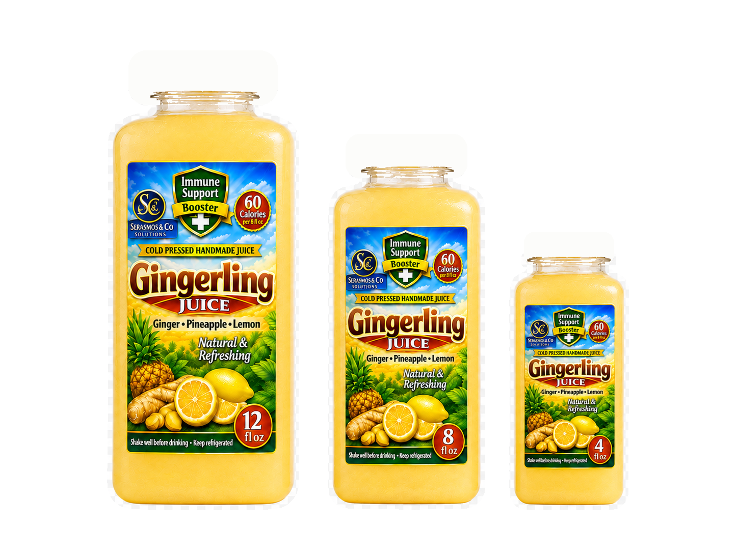 Gingerling Juice transparent product image
