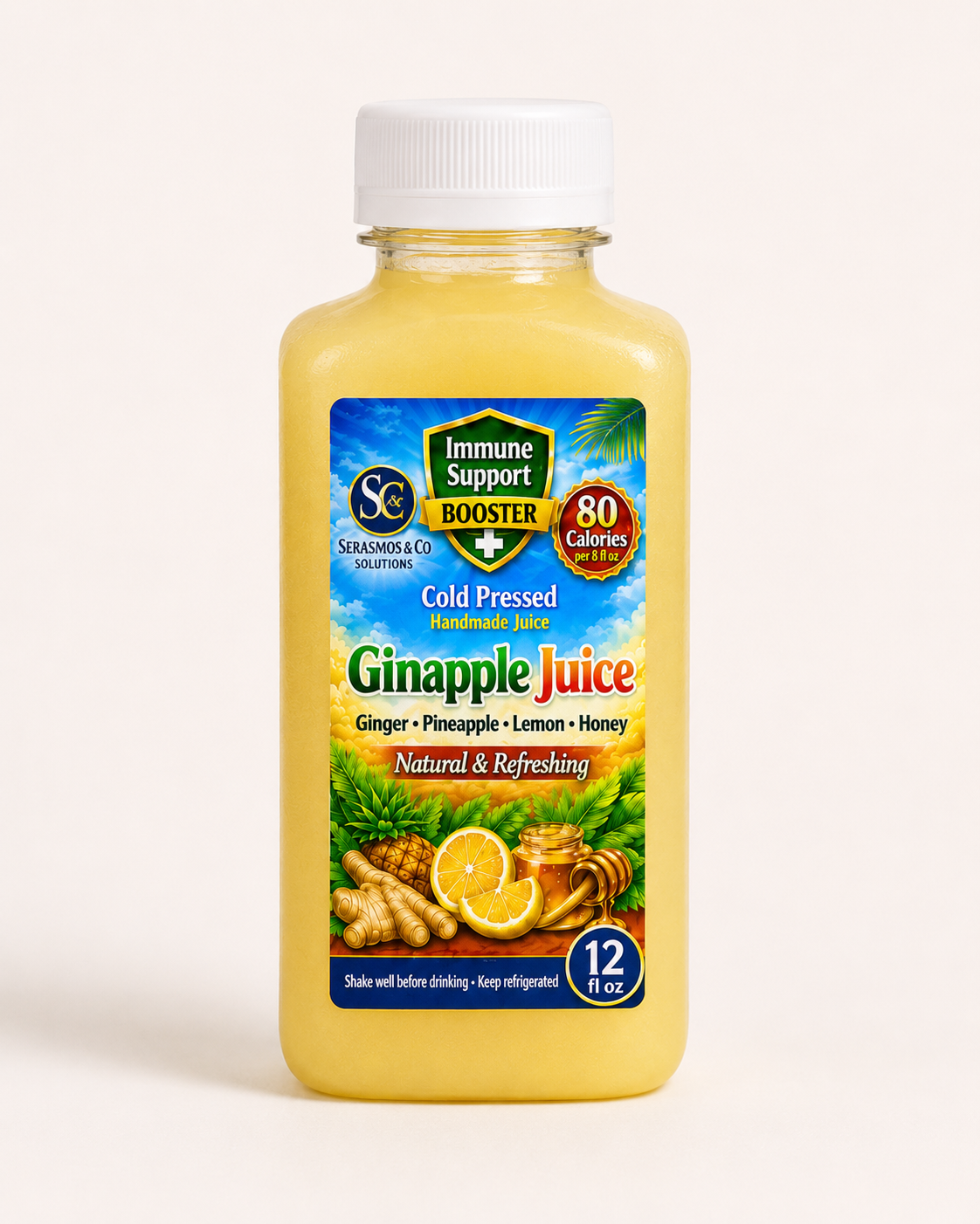 Wellness Ginapple Drink