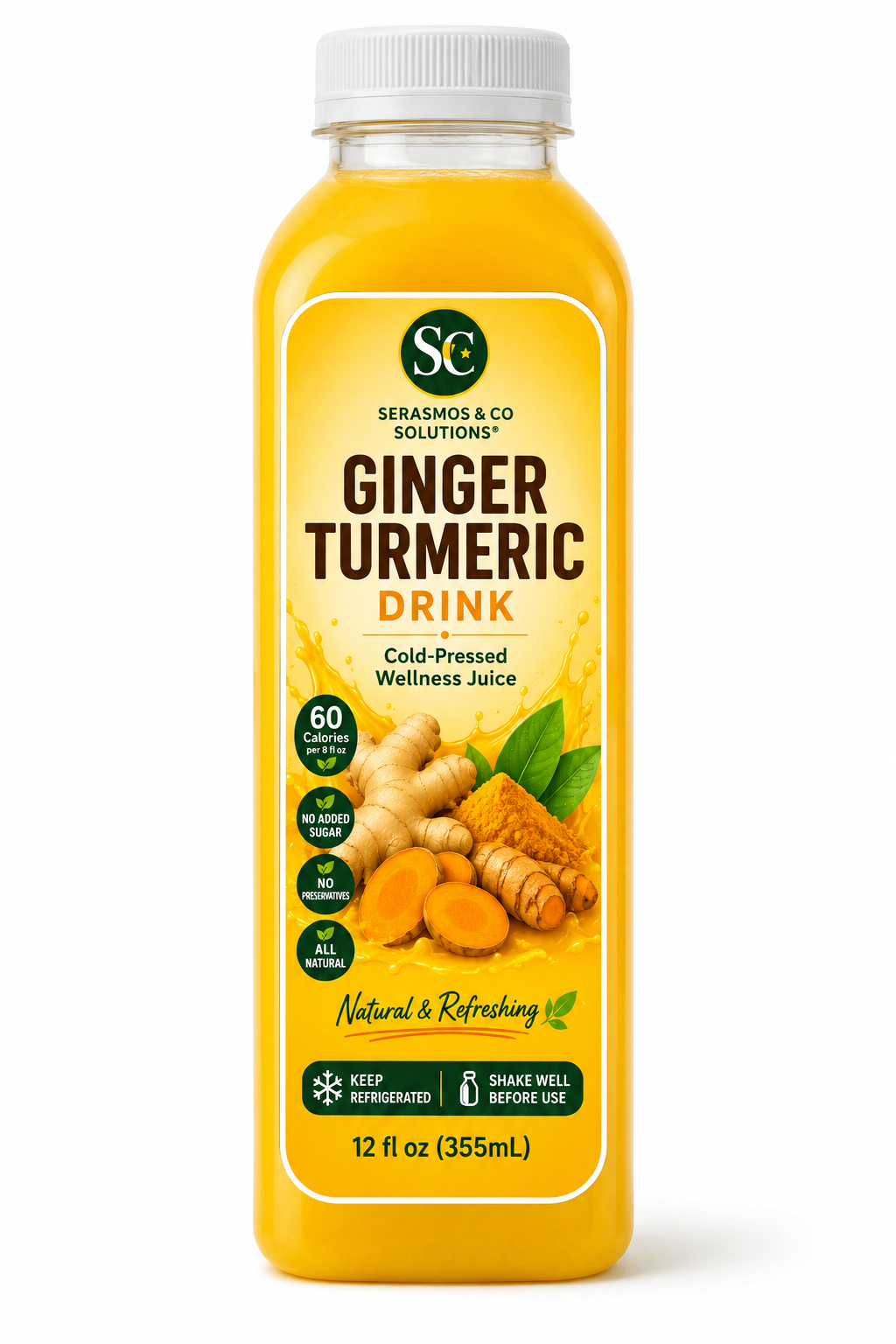 Wellness Ginger Turmeric Drink