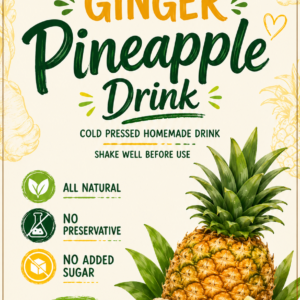 Wellness Ginger Pineapple Drink
