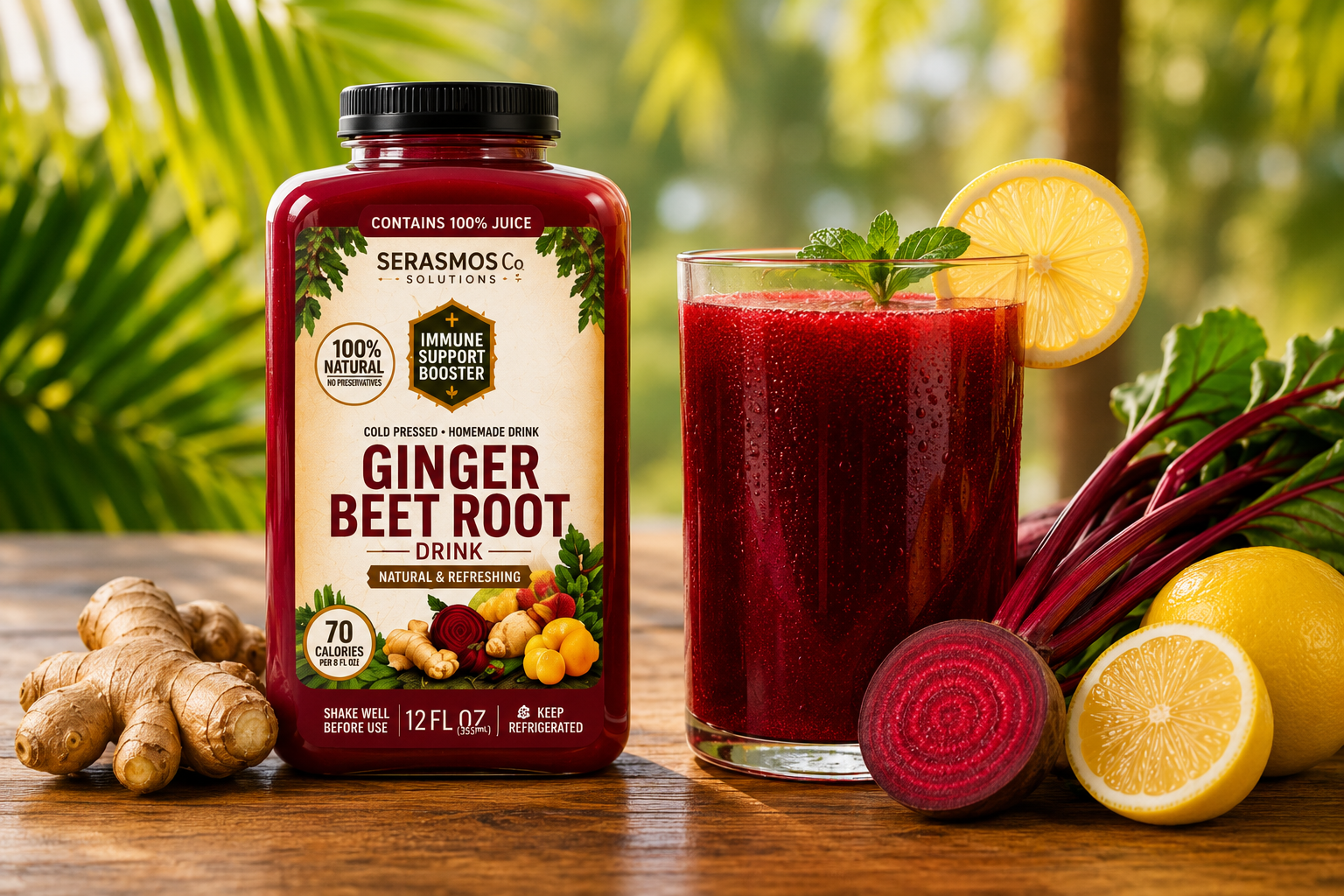 Wellness Ginger Beet Root Drink